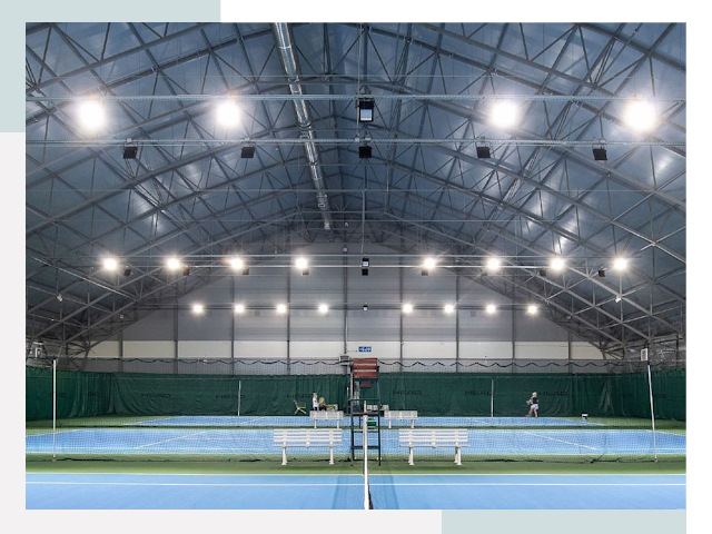 Строительство теннисных кортов в Ломоносов от 615 руб.