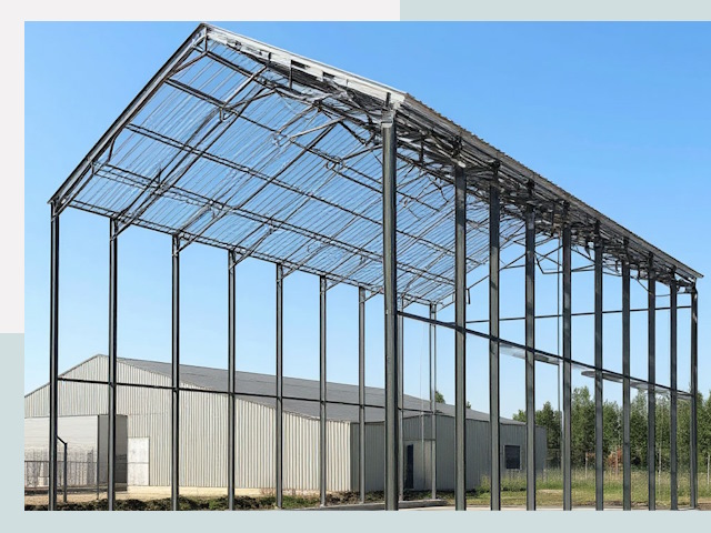 Прямо стенные ангары от СтальСтрой-Лмн по цене 615 руб.