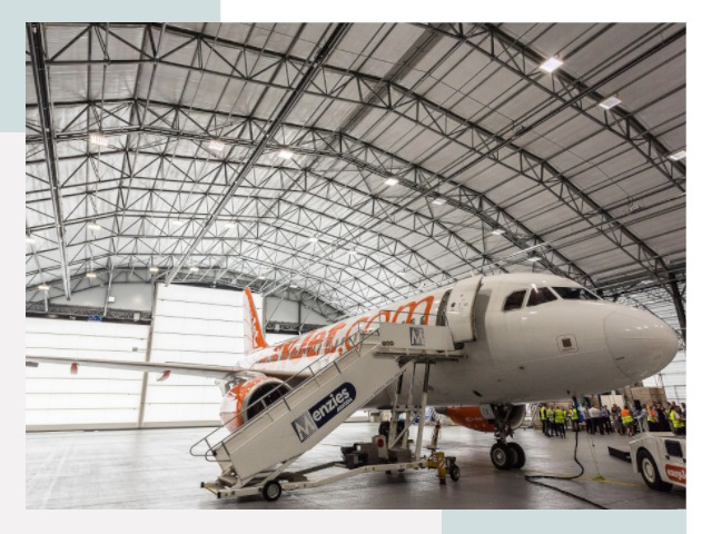 Авиационные ангары в Ломоносове