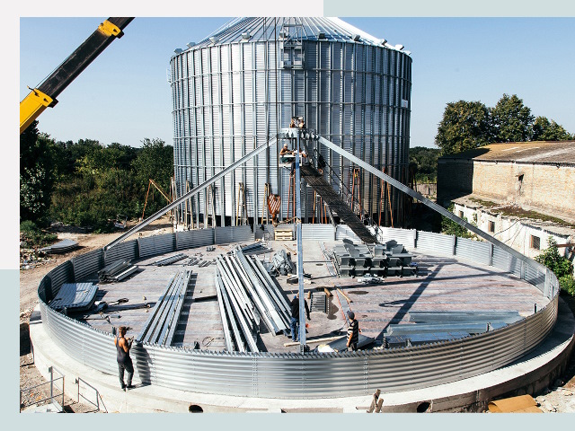 Силосы для зерна в Ломоносов от 615 руб. - Надёжное хранение