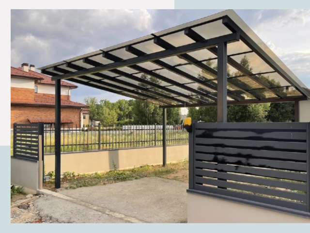 Металлические навесы в Ломоносов от 615 руб. за м²