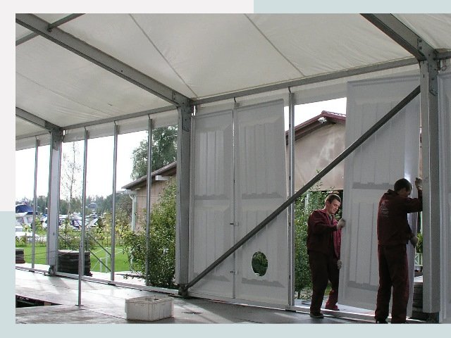 Быстро сборные шатры в Ломоносов от 615 руб. за м²