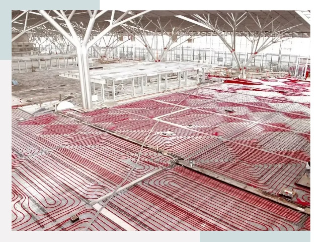 Отопление ангаров в Ломоносове