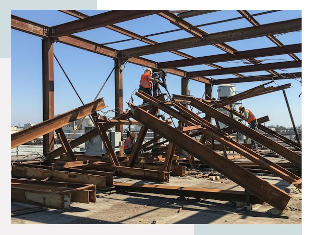 Демонтаж металлоконструкций в Ломоносове от 615 руб.